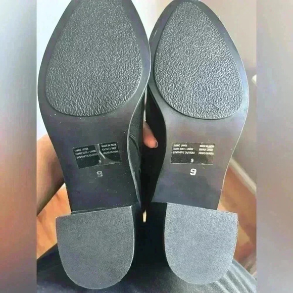 NWOB Seychelles Anthropologie Over The Knee Black Suede Heeled Boot Size 9 - Picture 6 of 8